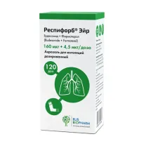 Респифорб Эйр аэроз. д/ингал. доз. 160мкг+4,5мкг/доза, 120доз
