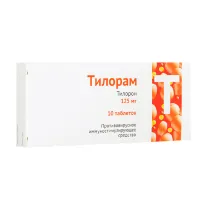 Тилорам таблетки покрыт. п/о 125мг, №10 Озон