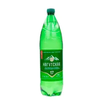 Нагутская №17 вода питьевая минеральная лечебная газированная , 1,5л