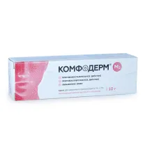 Комфодерм М2 крем д/наружн. прим. 0,1%+2%, 10г