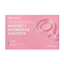 Vitascience Инозит+Фолиевая кислота капсулы, №60