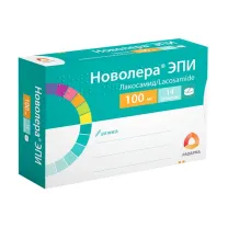 Новолера ЭПИ таблетки покрыт. п/о 100мг, №14