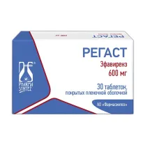 Регаст таблетки покрыт. п/о 600мг, №30