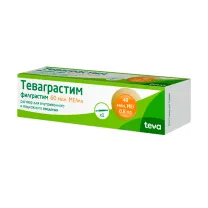 Теваграстим раствор для в/в и п/к введ. 60млнМЕ/мл, 0,8мл №1