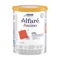 Nestle Alfare Amino Диетическое лечебное питание с олигосахаридами грудного молока сухая смесь на основе аминокислот (0+), 400г