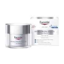 Eucerin Hyaluron-Filler Дневной антивозрастной крем для ухода за сухой и чувствительной кожей SPF 15, 50мл