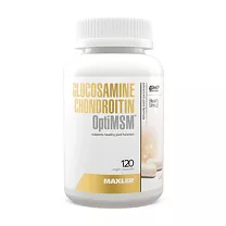 Maxler Глюкозамин-Хондроитин + OptiMSM капсулы, №120