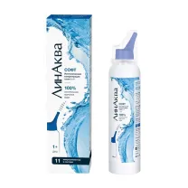 ЛинАква софт аэрозоль для промывания и орошения полости носа, 150мл