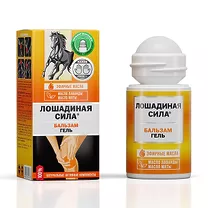 Лошадиная сила гель-бальзам релаксирующий для тела роллер, 90мл