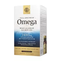 Solgar Омега комплекс из дикого океанического лосося капсулы, №120