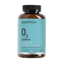 LeafToGo Омега 3 высокой концентрации капсулы, №120
