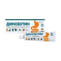Динобутин гель д/приема внутрь с ароматом клубники 8,9мг/г, 30г