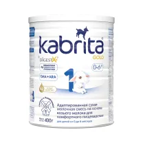 Kabrita Gold 1 адаптированная сухая молочная смесь на основе козьего молока для комфортного пищеварения (0-6мес), 400г