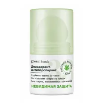 Green touch Невидимая защита дезодорант-антиперспирант с экстрактом алоэ, 50мл