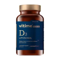 Vitime Premium Липосомальный витамин D3 таблетки 1000МЕ, №60