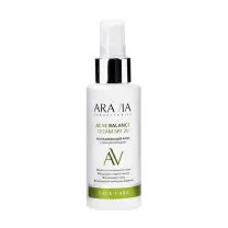 Aravia Laboratories Acne Balance крем успокаивающий с ниацинамидом SPF20, 100мл