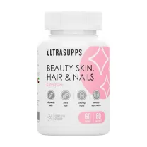 Ultrasupps Красота кожи, волос и ногтей мягкие капсулы, №60