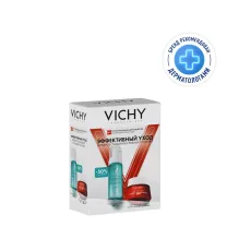 Vichy набор Liftactiv Pigment B3 Крем дневной против пигментации SPF 50 + Purete Thermale Очищающая пенка, придающая сияние, (50мл+150мл)
