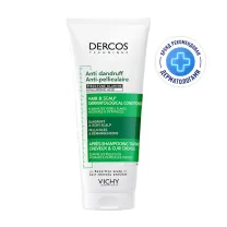 Vichy Dercos Увлажняющий кондиционер против перхоти для волос и кожи головы, 200мл