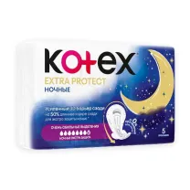 Kotex Extra Protect прокладки ночные, 5шт