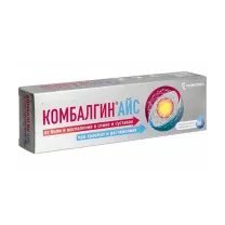 Комбалгин Айс  гель д/наружн. прим. 50г, 5%+3%
