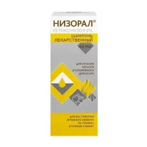 Низорал  шампунь лекарственный от перхоти, 2%, 60мл