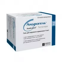 Андрогель гель д/наружн. прим. 1%, 5г №30пак.
