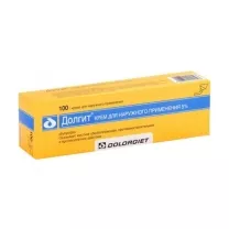 Долгит крем д/наружн. прим. 5%, 100г