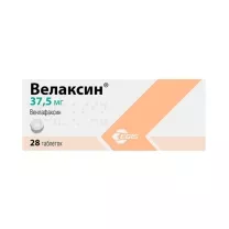 Велаксин таблетки 37,5мг, №28