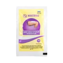 Интекс бинт нестерильный №5 эластичный трубчатый латекс-полиэфир., (15см*3,5см)