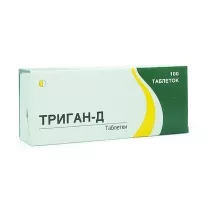 Триган-Д таблетки 20мг+500мг, №100