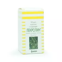Лекролин капли глазные 20мг/мл, 10мл