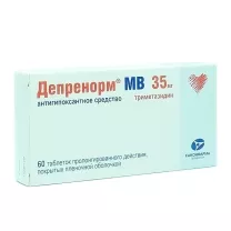 Депренорм МВ таблетки пролонг.действ.покрыт.об. 35мг, №60