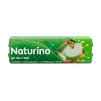 Naturino пастилки с витаминами и натуральным соком Яблоко 33,6г, №8
