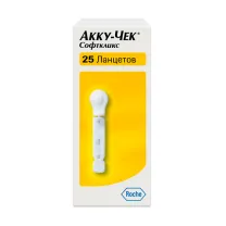 Accu-Chek Softclix ланцеты к устройству для прокалывания пальца, 25шт