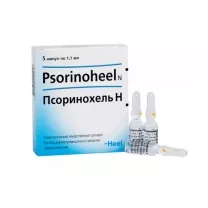 Псоринохель Н раствор д/в/м введ. гомеопатический 1,1мл, №5