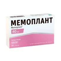Мемоплант таблетки п/о 40мг, №30