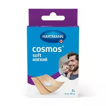 Hartmann Cosmos Soft мягкий пластырь (6см х 10см), 5шт