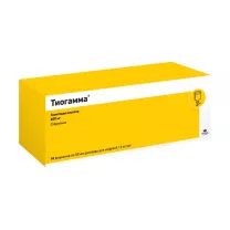 Тиогамма раствор д/инфузий 1,2%, 50мл №10