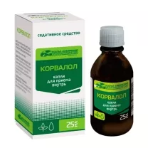 Корвалол капли д/приема внутрь, 25мл