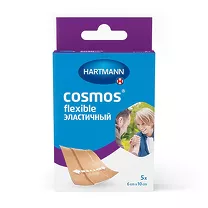 Hartmann Cosmos Flexible эластичный пластырь (6см х 10см), 5шт