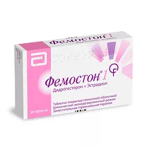 Фемостон 1 таблетки покрыт. п/о 10мг+1мг и 1мг, №28 Эбботт