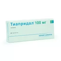 Тиапридал таблетки 100мг, №20