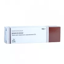 Микозон крем д/наружн. прим. 2%, 15г