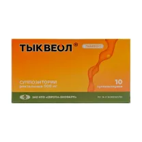 Тыквеол суппозитории рект. 500мг, №10