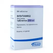 Флутамид таблетки п/о 250мг, №84