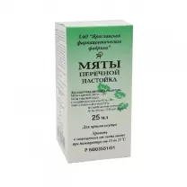 Мяты перечной настойка, 25мл