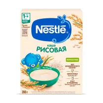 Nestle Безмолочная рисовая каша (4+мес.), 200г