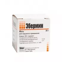Эбермин мазь д/наружн. прим., 30г