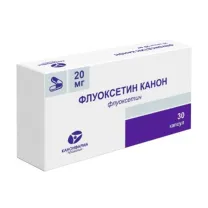 Флуоксетин Канон капсулы 20мг, №30